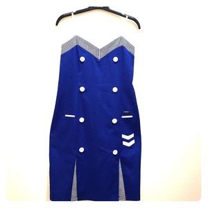 Apache sleeveless sailor dress